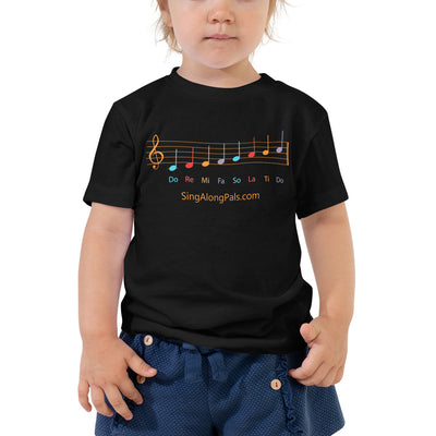 Do Re Mi.. Toddler Staple Tee - Do Re Mi.., Featured, Kids - SingAlong Pals