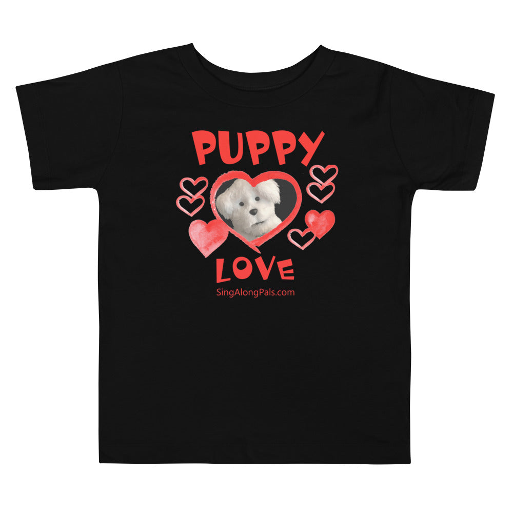 Puppy Love.. Toddler Staple Tee - Kids, New, Puppy Love - SingAlong Pals