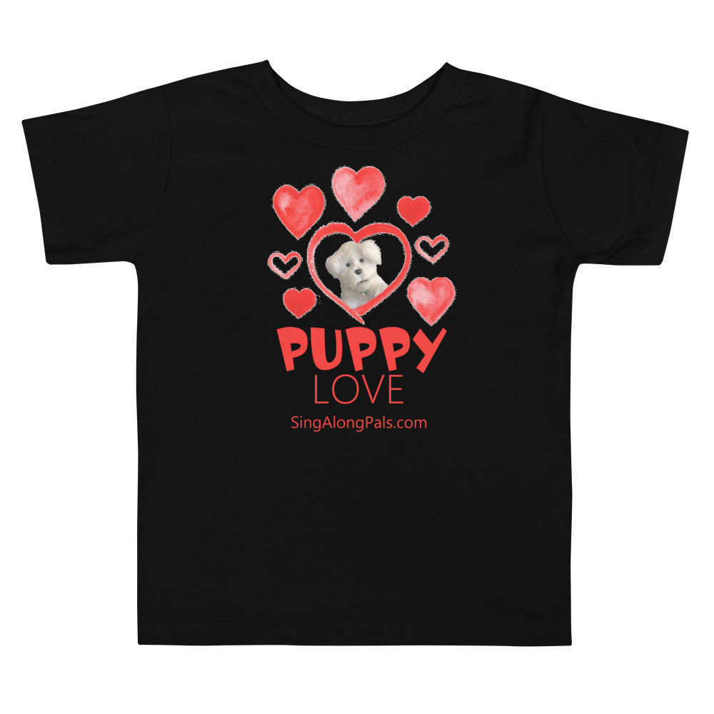 Puppy Love.. Toddler Staple Tee - Kids, Puppy Love - SingAlong Pals