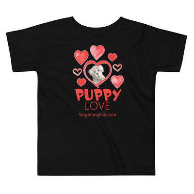 Puppy Love.. Toddler Staple Tee - Kids, Puppy Love - SingAlong Pals