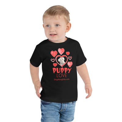 Puppy Love.. Toddler Staple Tee - Kids, Puppy Love - SingAlong Pals