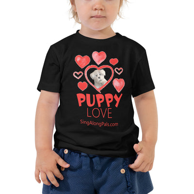 Puppy Love.. Toddler Staple Tee - Kids, Puppy Love - SingAlong Pals