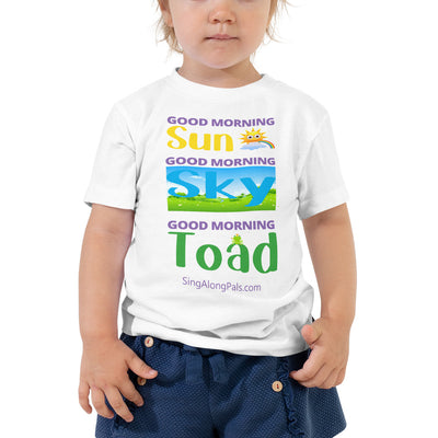 Sun - Sky - Toad.. Toddler Staple Tee - Featured, Kids, Sun - sky - toad - SingAlong Pals