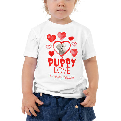 Puppy Love.. Toddler Staple Tee - Kids, Puppy Love - SingAlong Pals