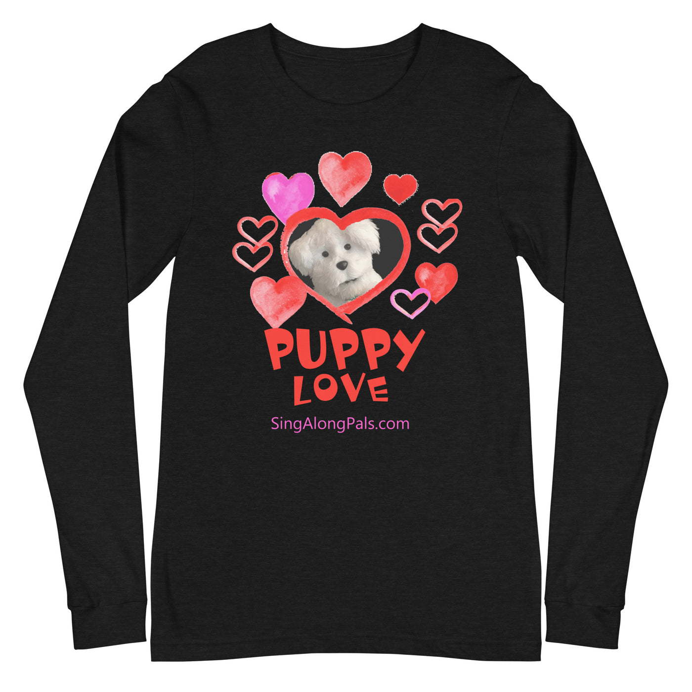 PUPPY LOVE Unisex Long Sleeve Tee - SingAlong Pals