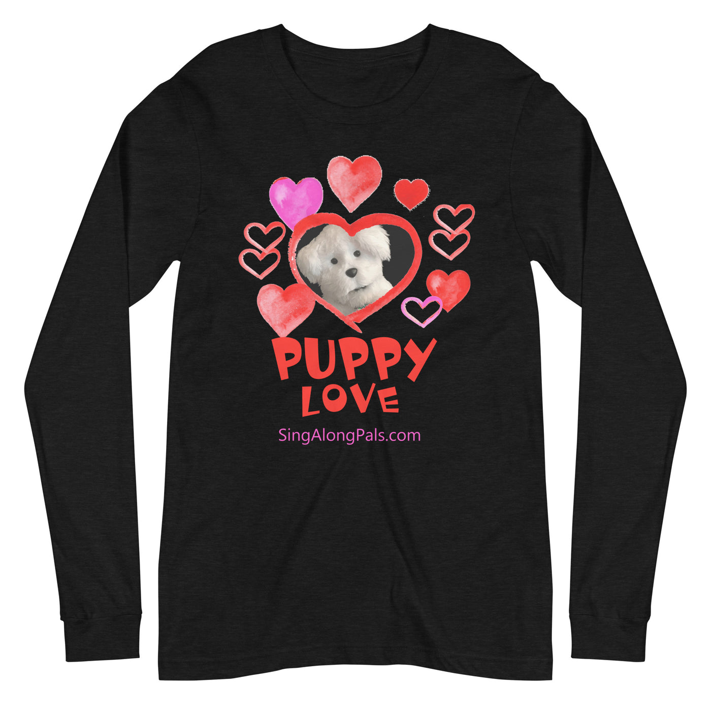 PUPPY LOVE Unisex Long Sleeve Tee - SingAlong Pals