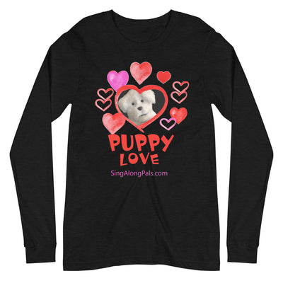 PUPPY LOVE Unisex Long Sleeve Tee - SingAlong Pals