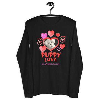 PUPPY LOVE Unisex Long Sleeve Tee - SingAlong Pals