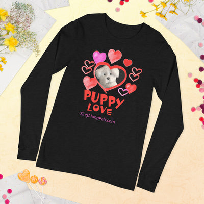 PUPPY LOVE Unisex Long Sleeve Tee - SingAlong Pals