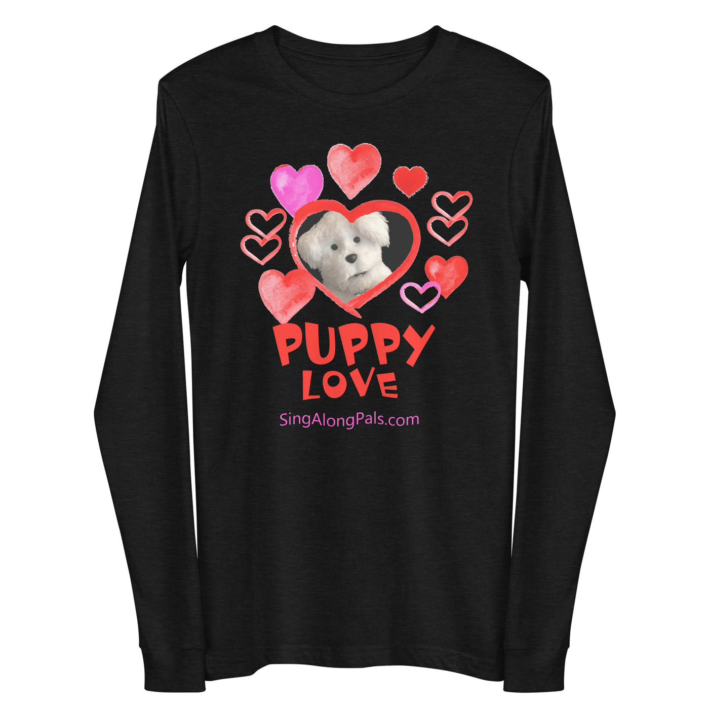 PUPPY LOVE Unisex Long Sleeve Tee - SingAlong Pals