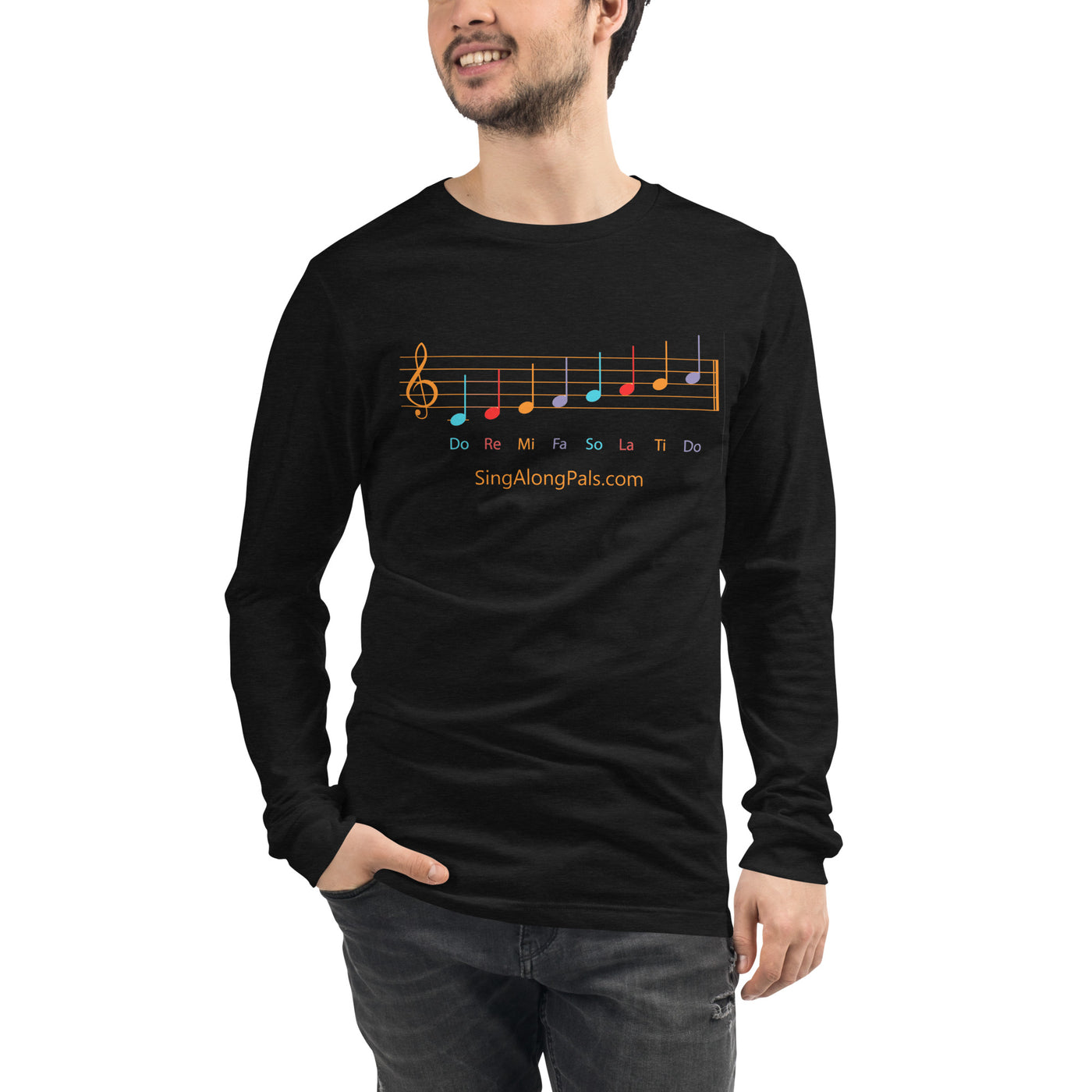 DO RE MI Unisex Long Sleeve Tee - SingAlong Pals