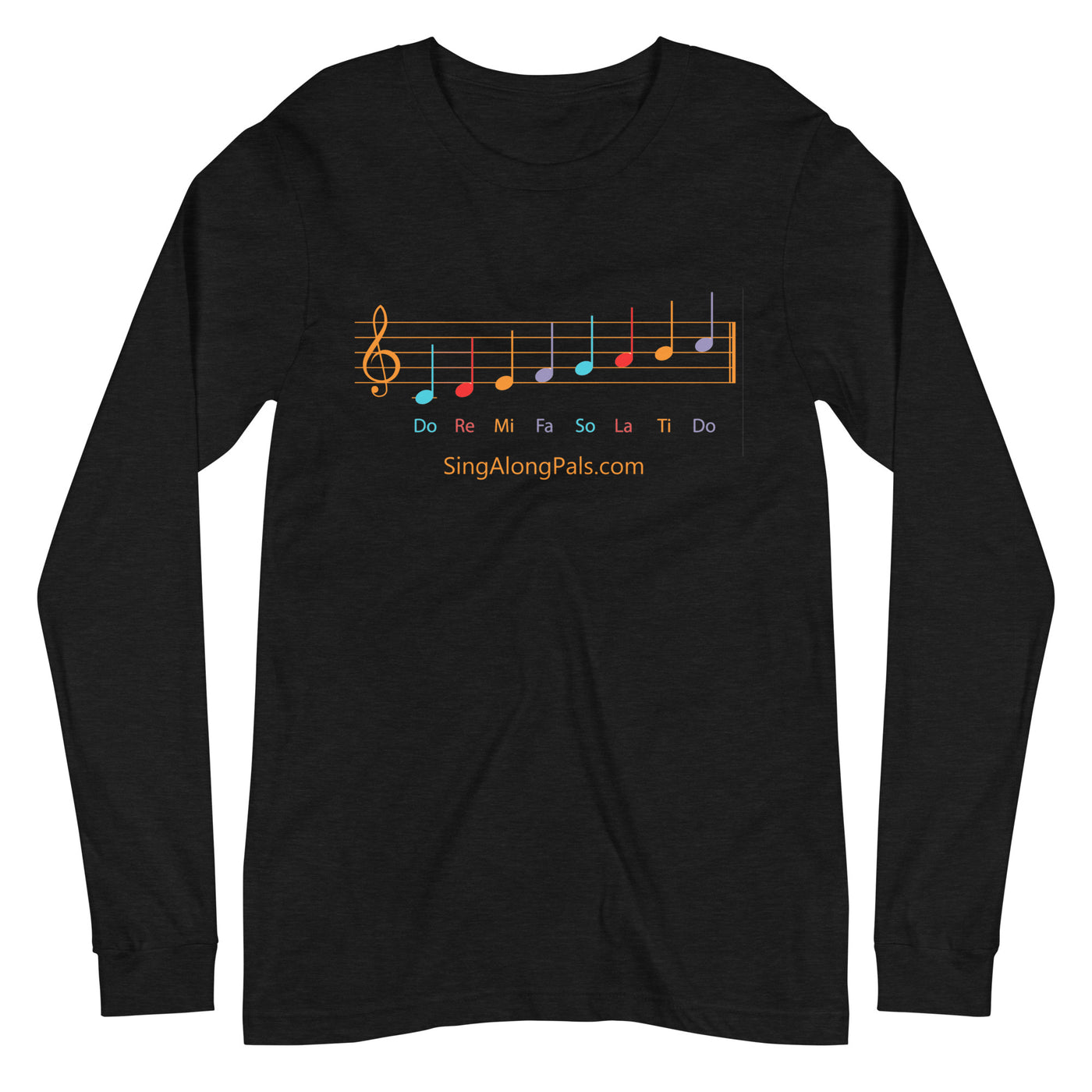 DO RE MI Unisex Long Sleeve Tee - SingAlong Pals