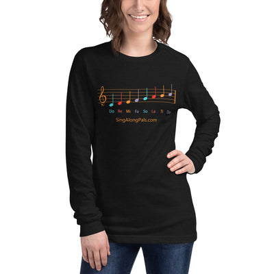 DO RE MI Unisex Long Sleeve Tee - SingAlong Pals