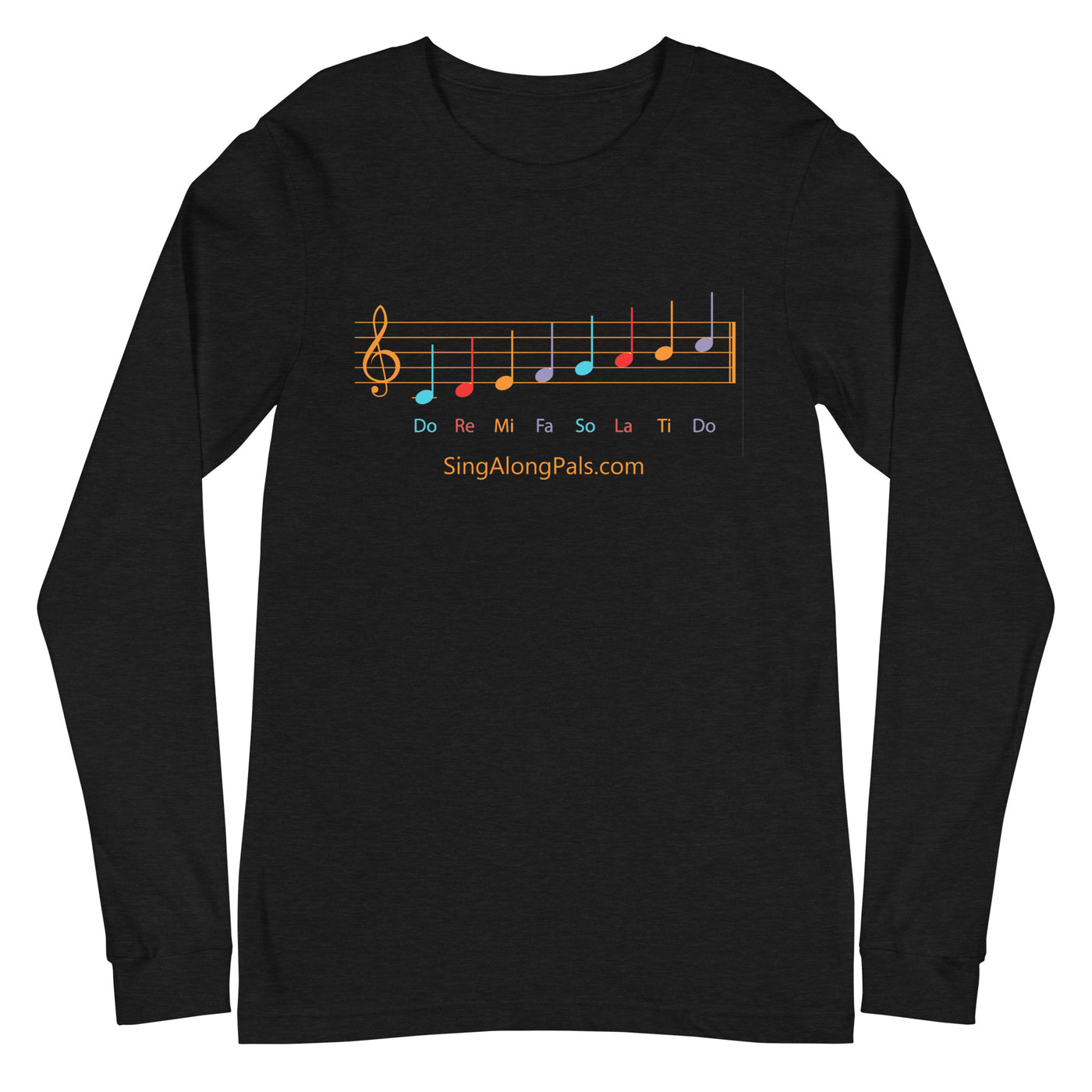 DO RE MI Unisex Long Sleeve Tee - SingAlong Pals