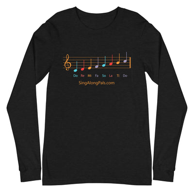 DO RE MI Unisex Long Sleeve Tee - SingAlong Pals