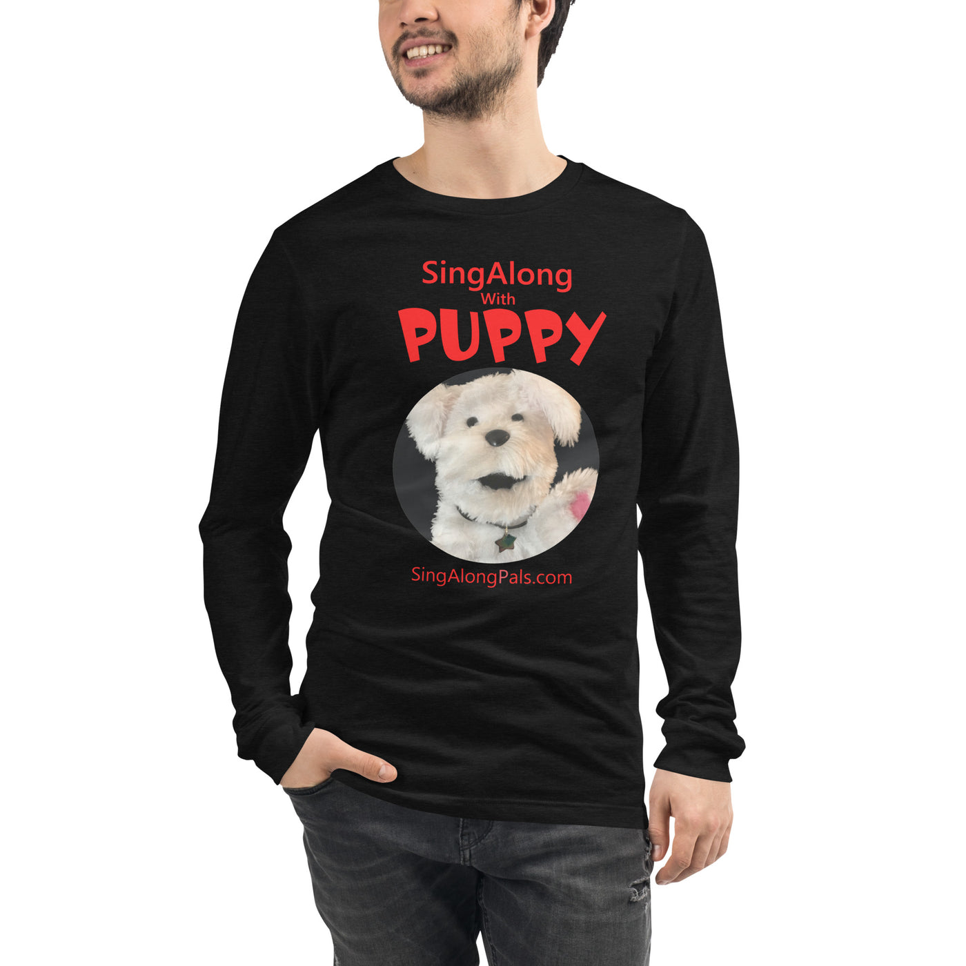 SINGALONG WITH PUPPY Unisex Long Sleeve Tee - SingAlong Pals