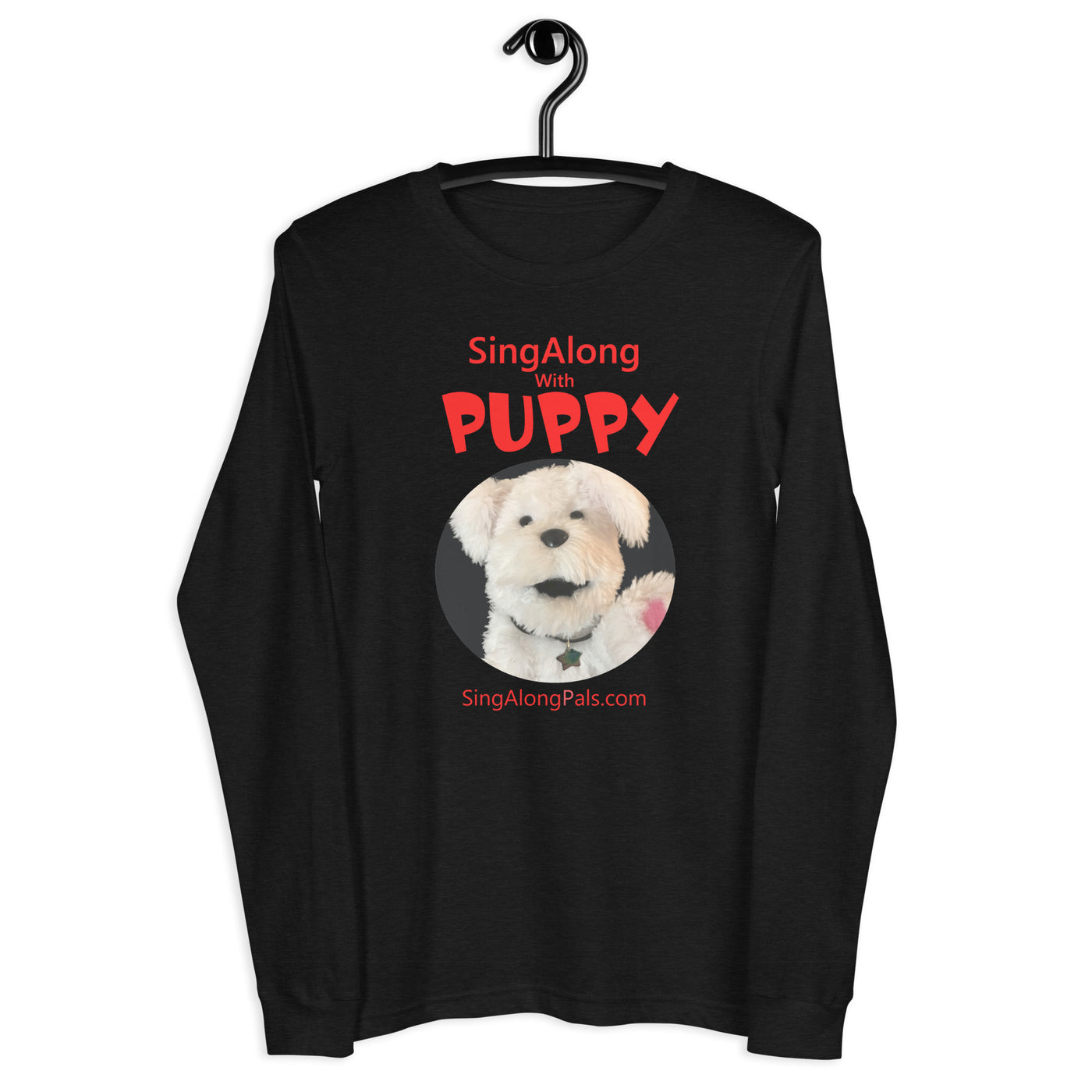 SINGALONG WITH PUPPY Unisex Long Sleeve Tee - SingAlong Pals