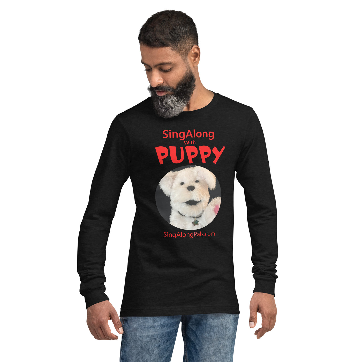 SINGALONG WITH PUPPY Unisex Long Sleeve Tee - SingAlong Pals