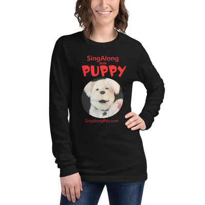 SINGALONG WITH PUPPY Unisex Long Sleeve Tee - SingAlong Pals