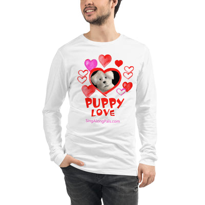 PUPPY LOVE Unisex Long Sleeve Tee - SingAlong Pals