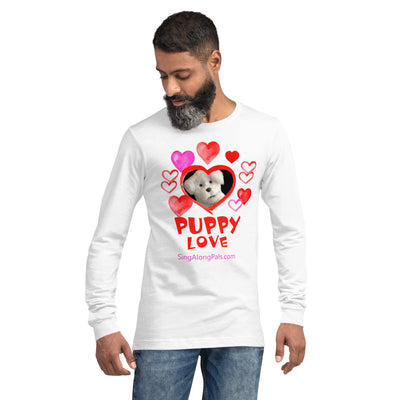 PUPPY LOVE Unisex Long Sleeve Tee - SingAlong Pals