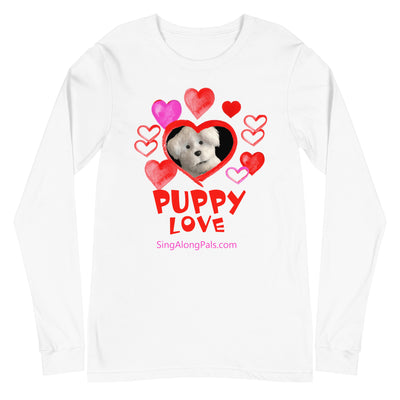 PUPPY LOVE Unisex Long Sleeve Tee - SingAlong Pals