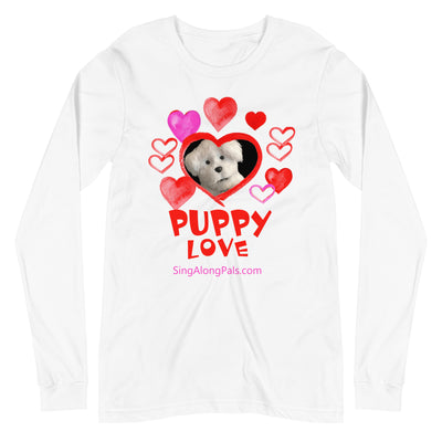 PUPPY LOVE Unisex Long Sleeve Tee - SingAlong Pals