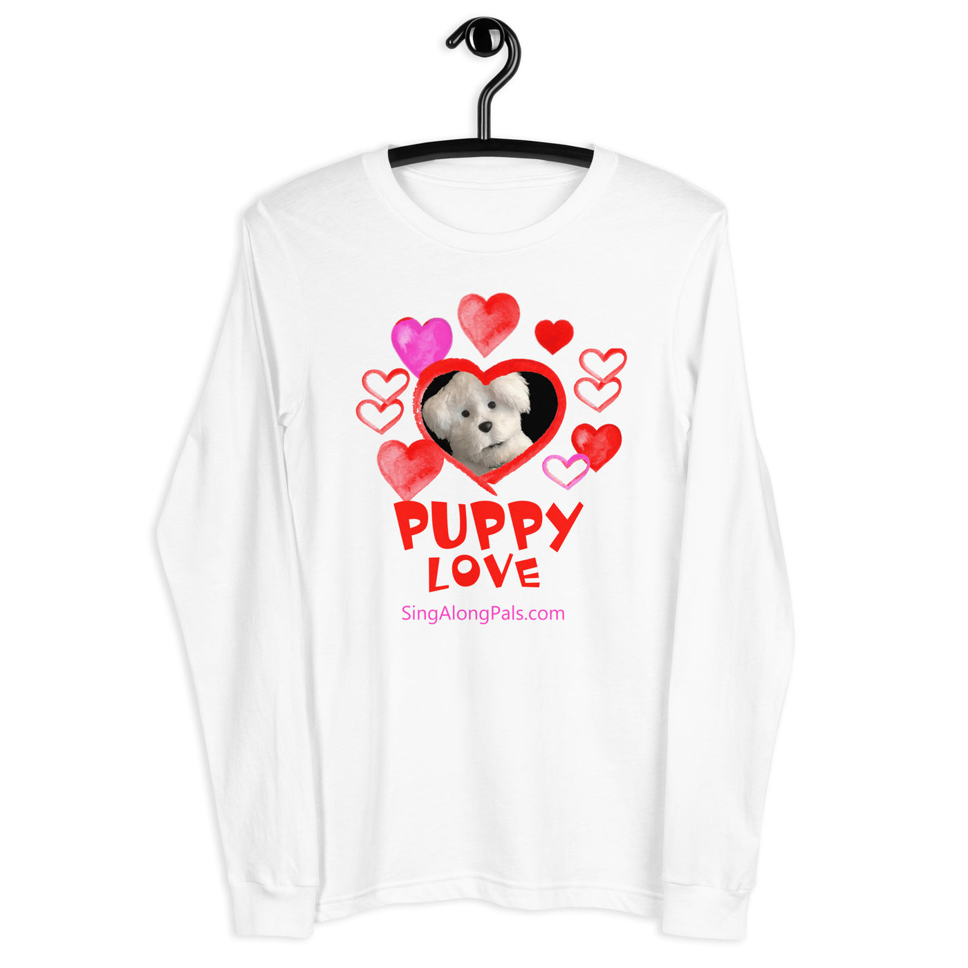 PUPPY LOVE Unisex Long Sleeve Tee - SingAlong Pals