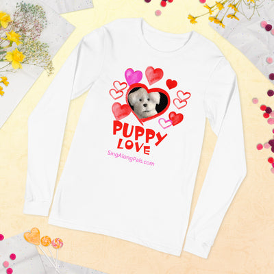 PUPPY LOVE Unisex Long Sleeve Tee - SingAlong Pals