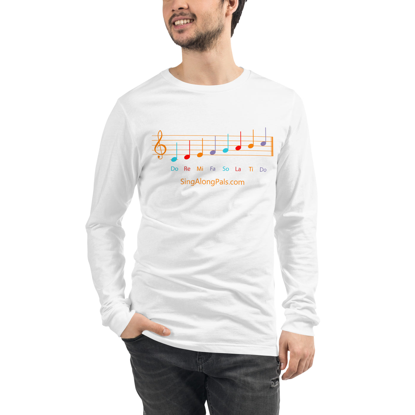 DO RE MI Unisex Long Sleeve Tee - SingAlong Pals