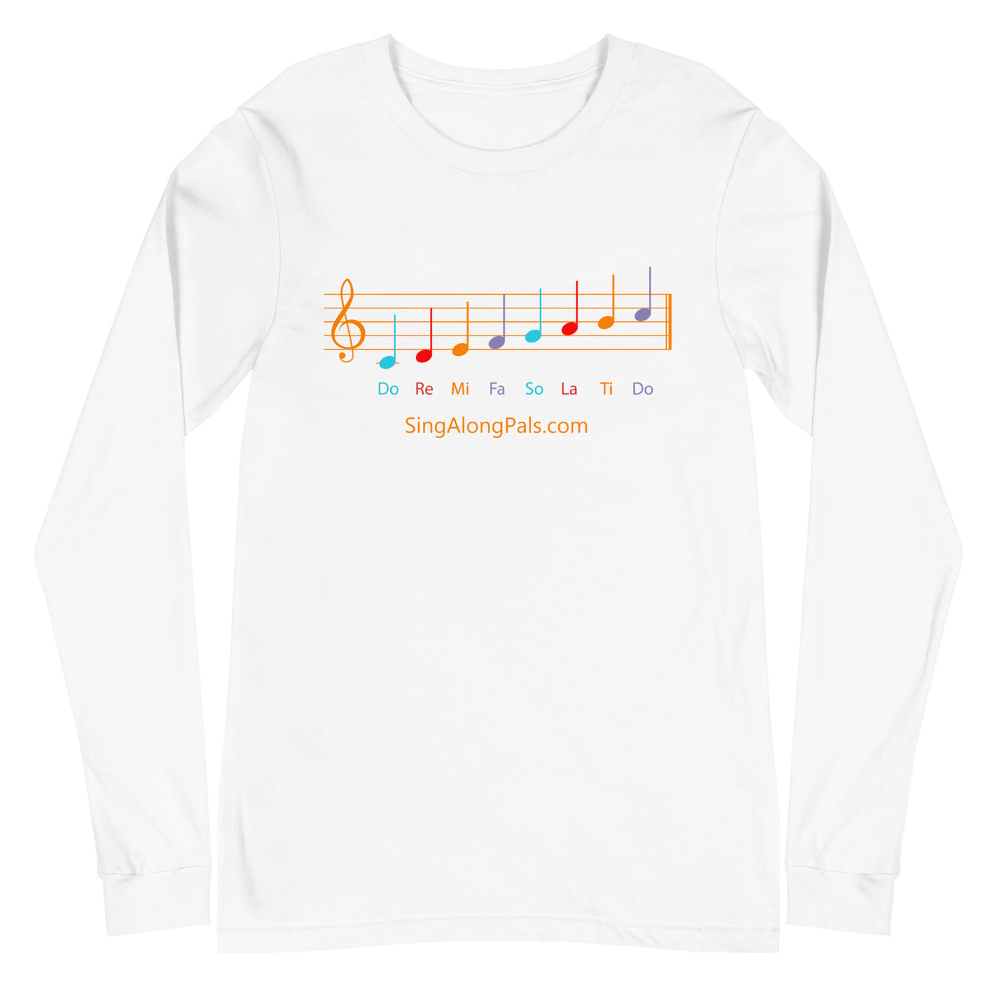 DO RE MI Unisex Long Sleeve Tee - SingAlong Pals