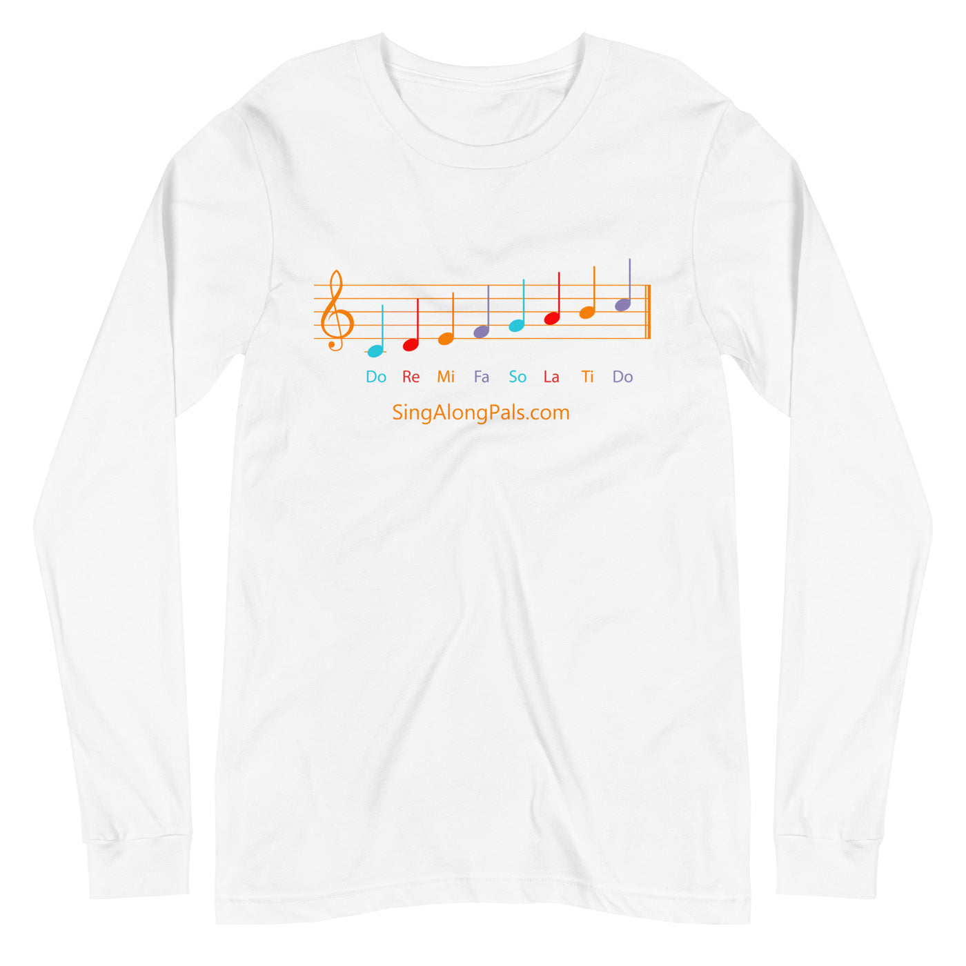 DO RE MI Unisex Long Sleeve Tee - SingAlong Pals