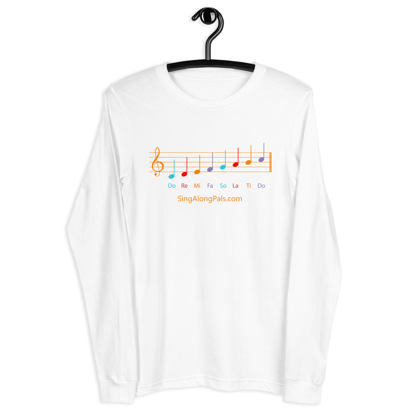 DO RE MI Unisex Long Sleeve Tee - SingAlong Pals