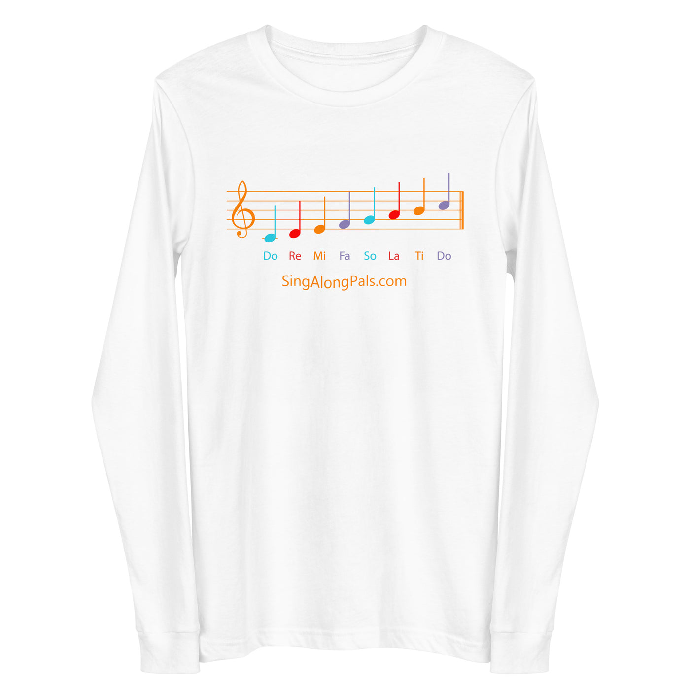 DO RE MI Unisex Long Sleeve Tee - SingAlong Pals