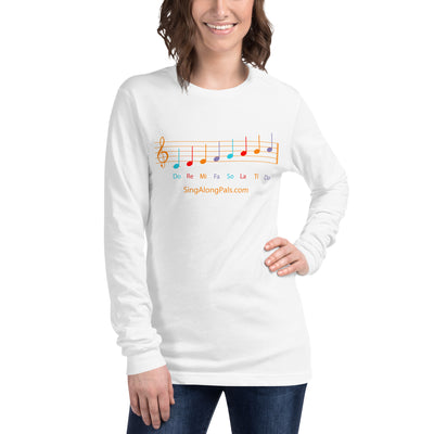 DO RE MI Unisex Long Sleeve Tee - SingAlong Pals