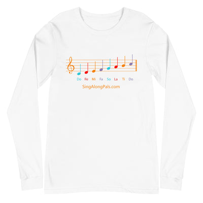 DO RE MI Unisex Long Sleeve Tee - SingAlong Pals