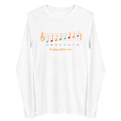 DO RE MI Unisex Long Sleeve Tee - SingAlong Pals