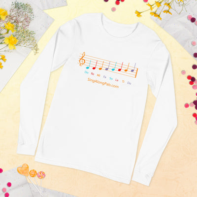 DO RE MI Unisex Long Sleeve Tee - SingAlong Pals