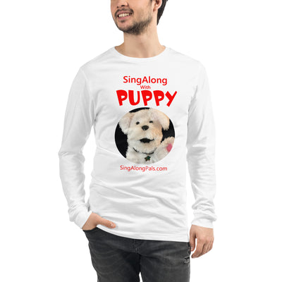 SINGALONG WITH PUPPY Unisex Long Sleeve Tee - SingAlong Pals