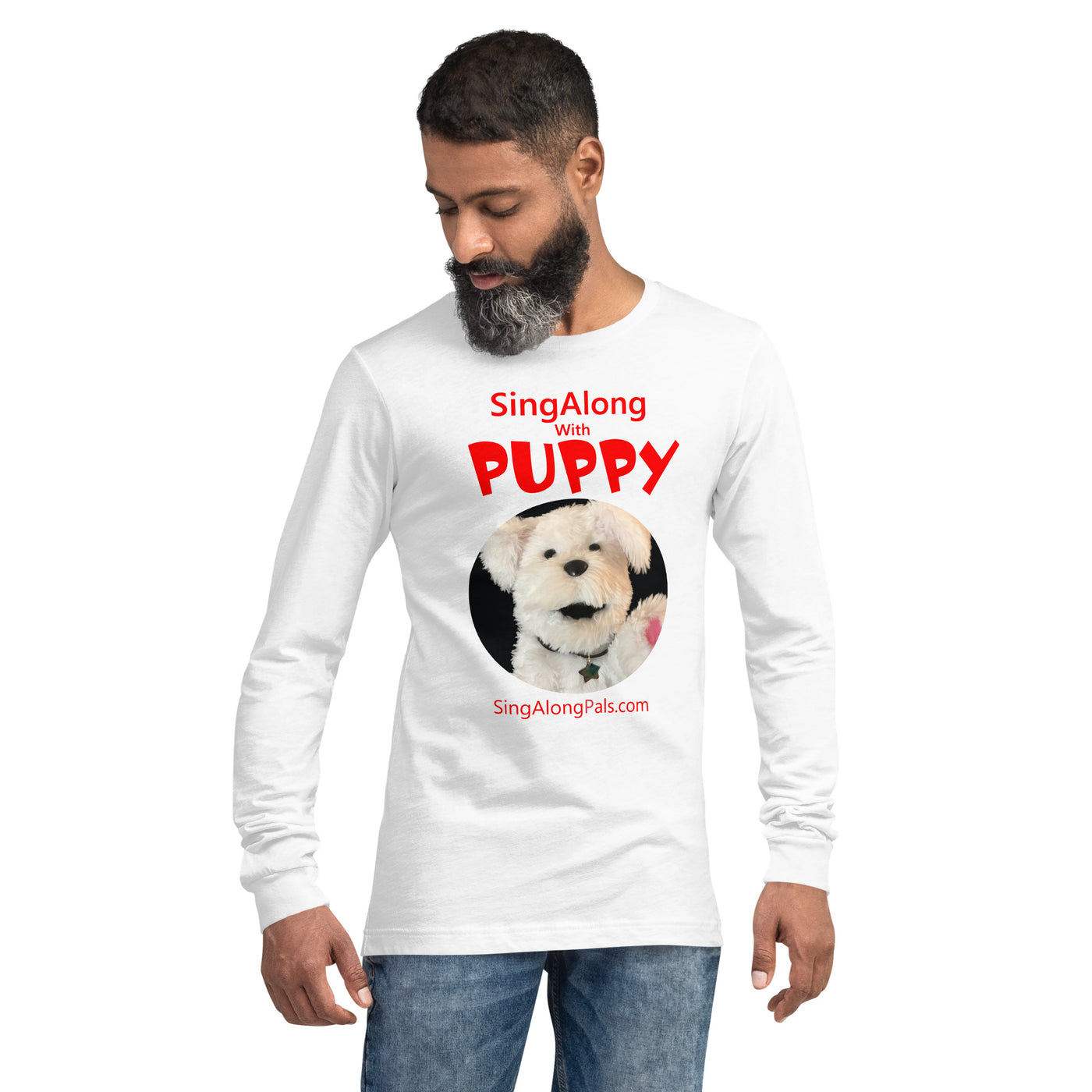 SINGALONG WITH PUPPY Unisex Long Sleeve Tee - SingAlong Pals