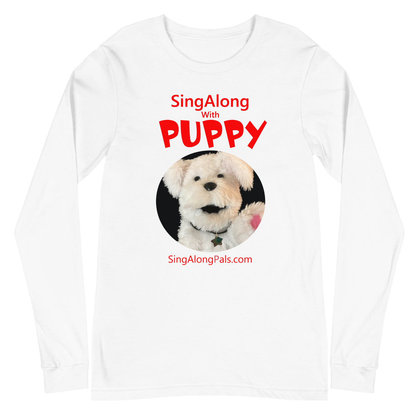 SINGALONG WITH PUPPY Unisex Long Sleeve Tee - SingAlong Pals