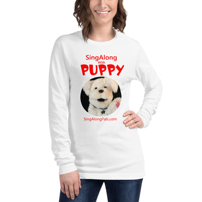 SINGALONG WITH PUPPY Unisex Long Sleeve Tee - SingAlong Pals