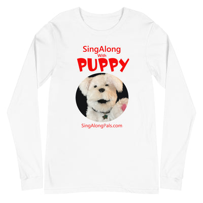 SINGALONG WITH PUPPY Unisex Long Sleeve Tee - SingAlong Pals