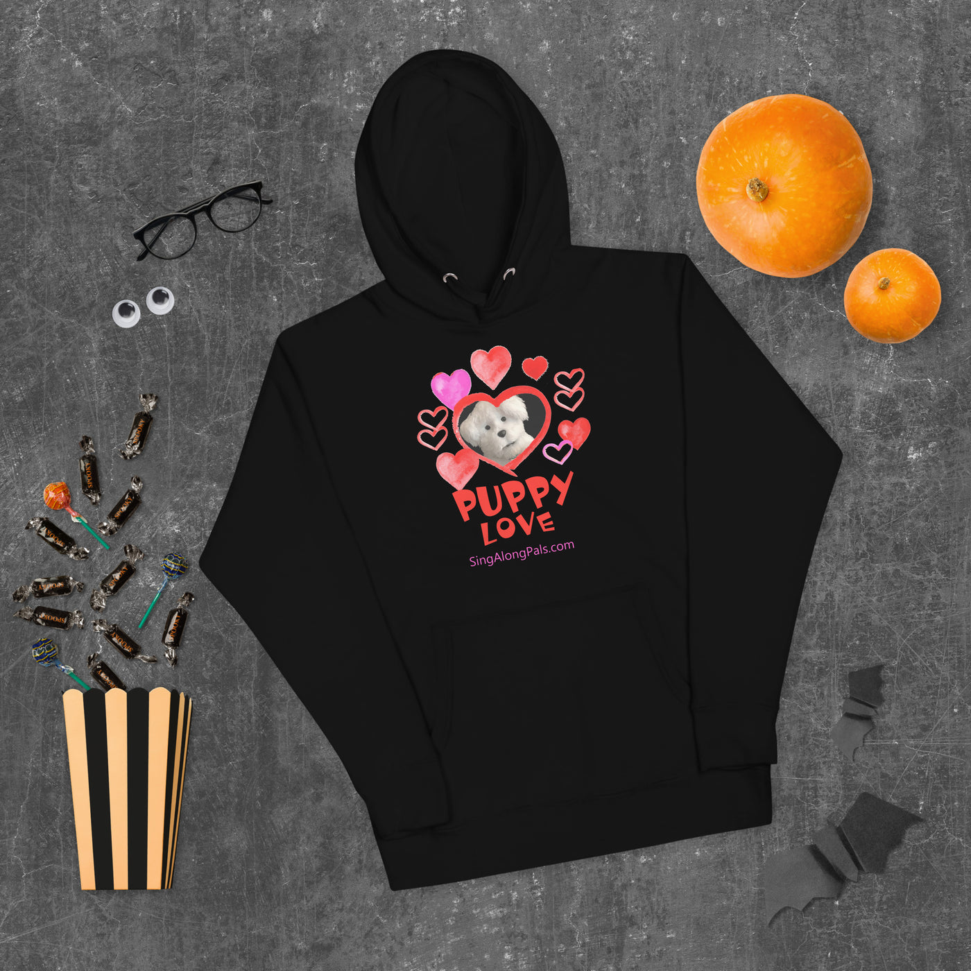 PUPPY LOVE Unisex Hoodie - SingAlong Pals