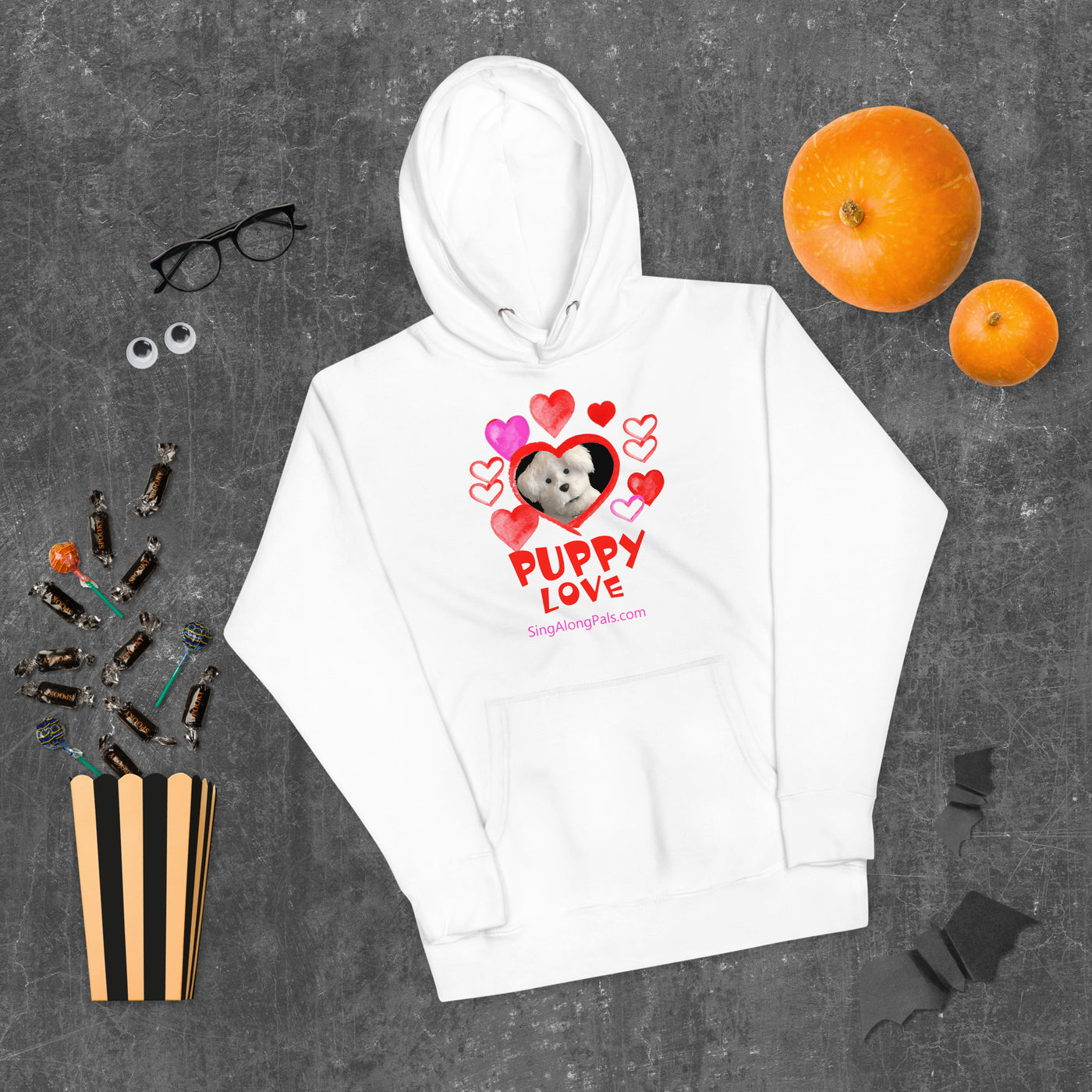 PUPPY LOVE Unisex Hoodie - SingAlong Pals