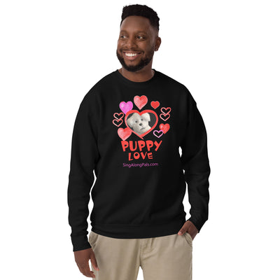 PUPPY LOVE Unisex Premium Sweatshirt - SingAlong Pals