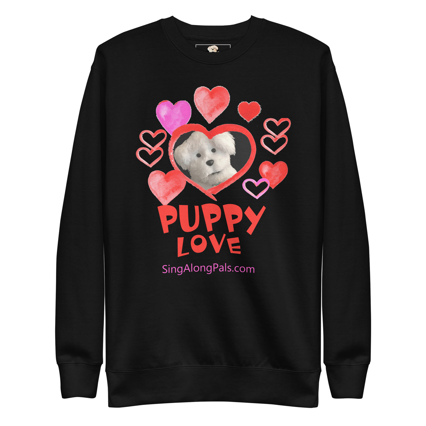 PUPPY LOVE Unisex Premium Sweatshirt - SingAlong Pals