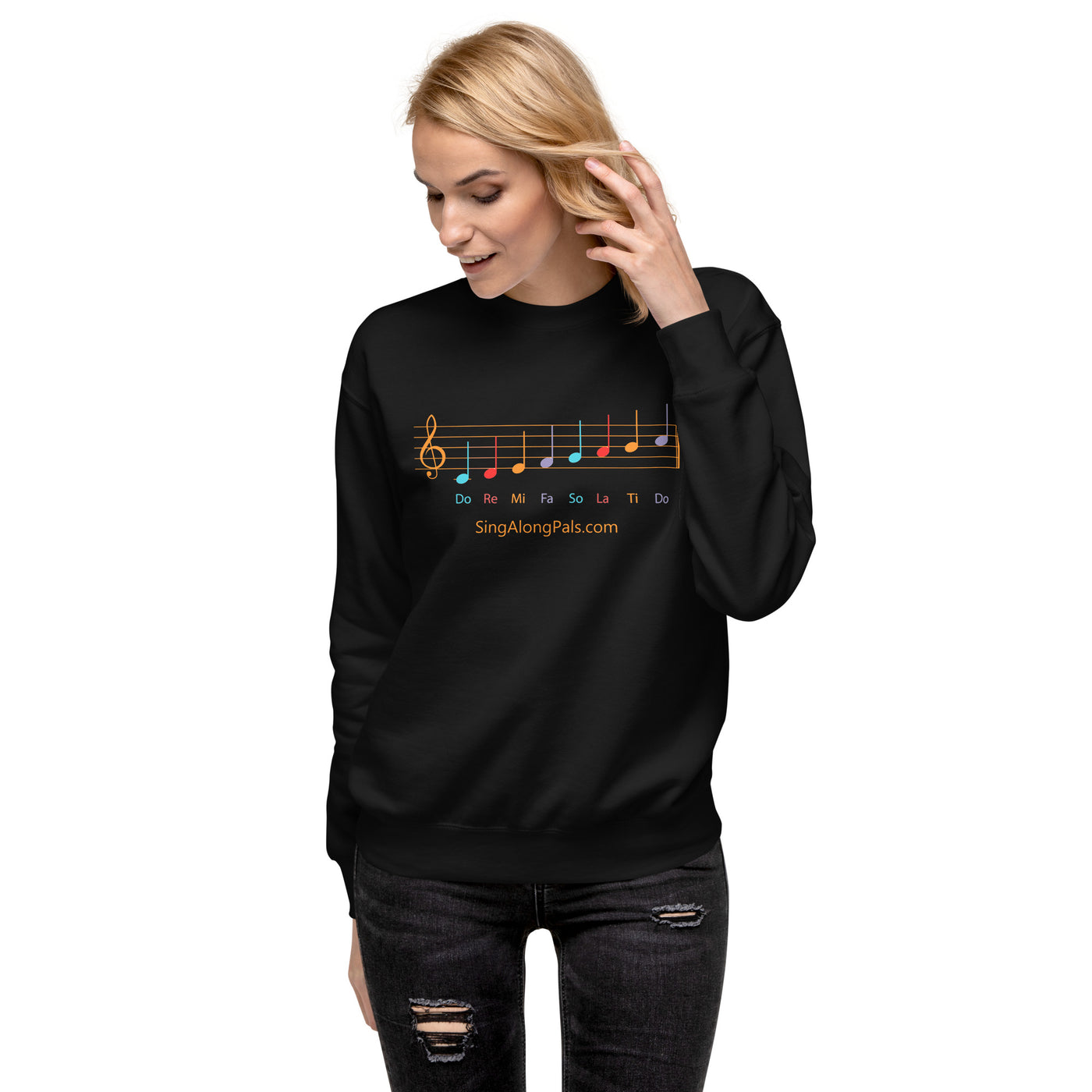 DO RE MI Unisex Premium Sweatshirt - SingAlong Pals