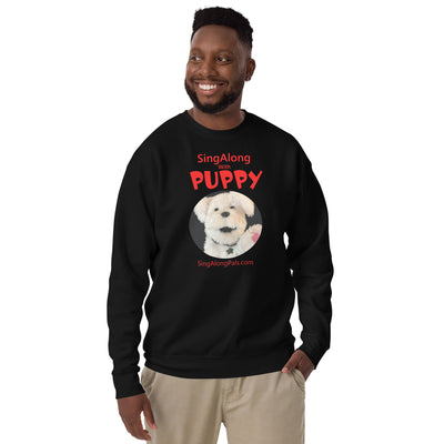 SINGALONG WITH PUPPY Unisex Premium Sweatshirt - SingAlong Pals