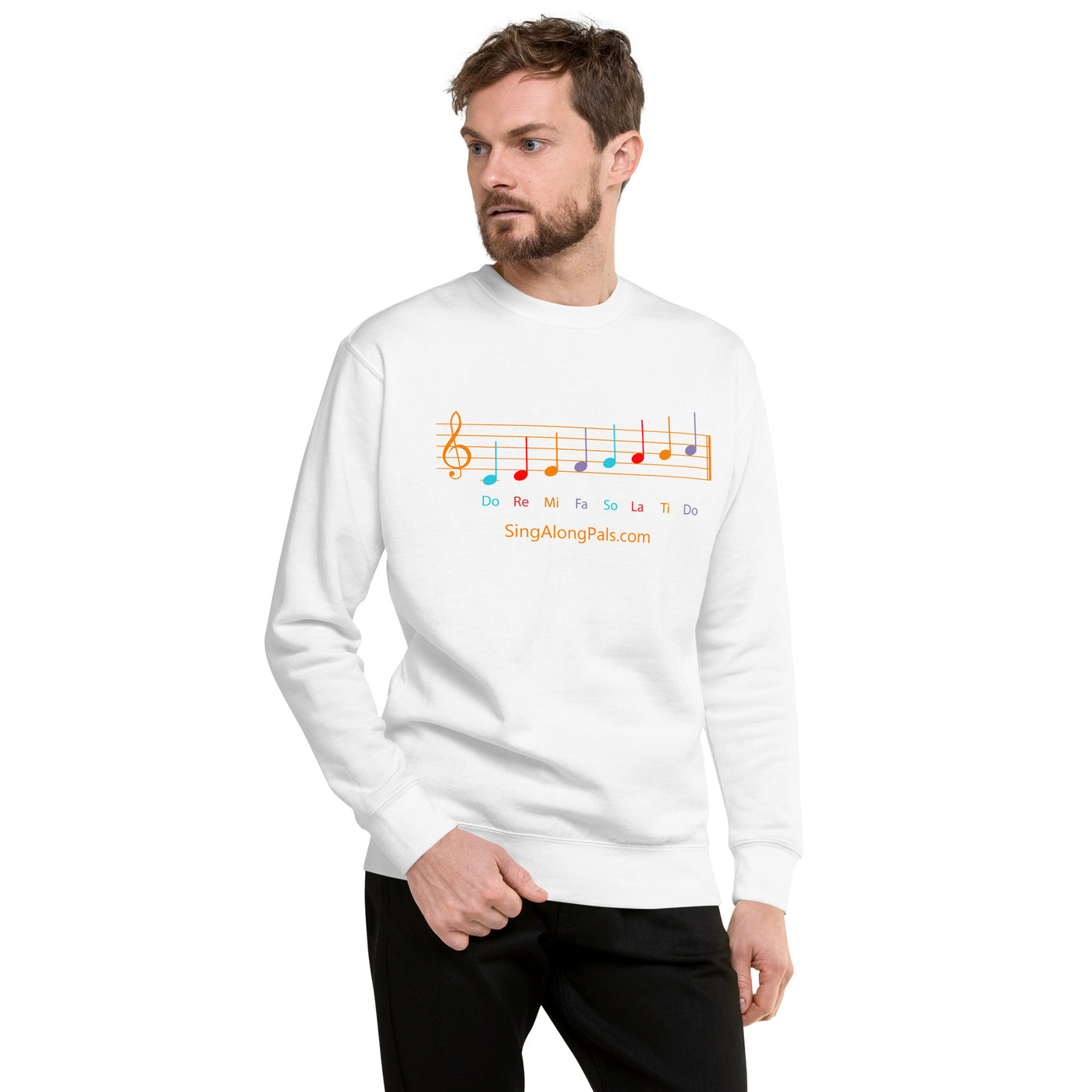 DO RE MI Unisex Premium Sweatshirt - SingAlong Pals